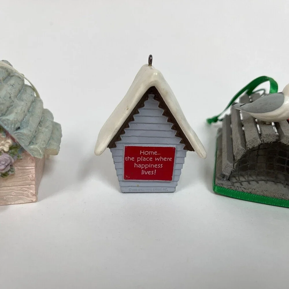 Hallmark‎ Kurt Variety Brands Birds Nest Christmas Tree Ornaments Lot of 7